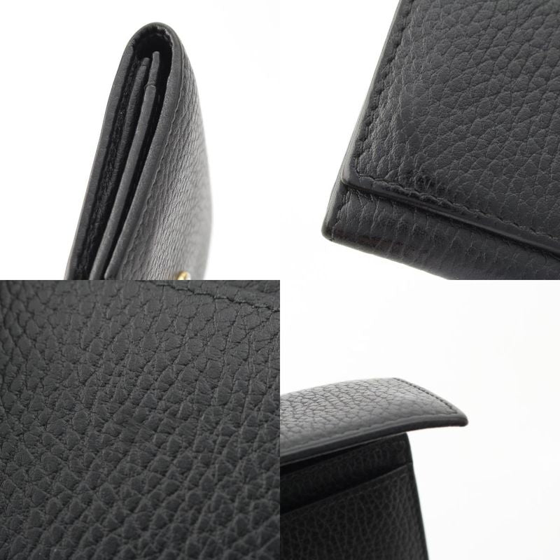 Gucci GG Logo Card Case Business Card Holder 474748 Black