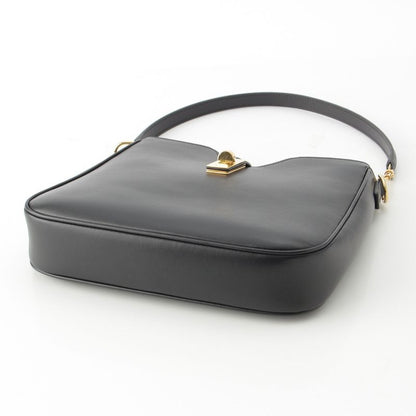 Celine Small Camille 16 Caisse Soft Smooth Calfskin Shoulder Bag 120693fx9 Black