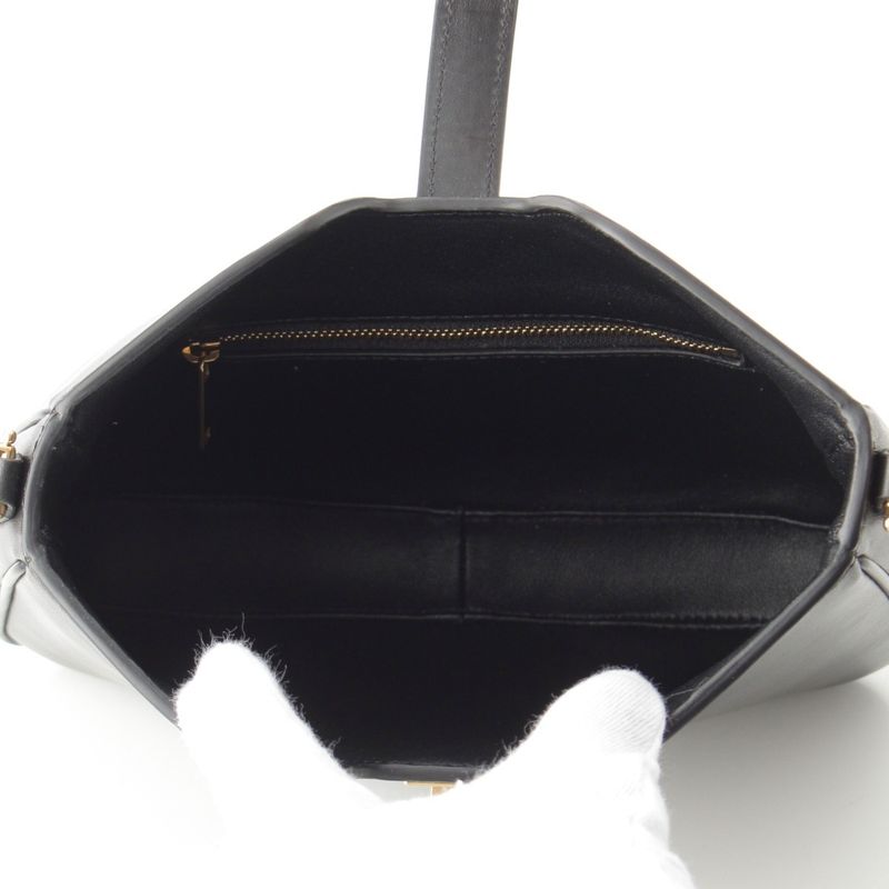 Celine Small Camille 16 Caisse Soft Smooth Calfskin Shoulder Bag 120693fx9 Black