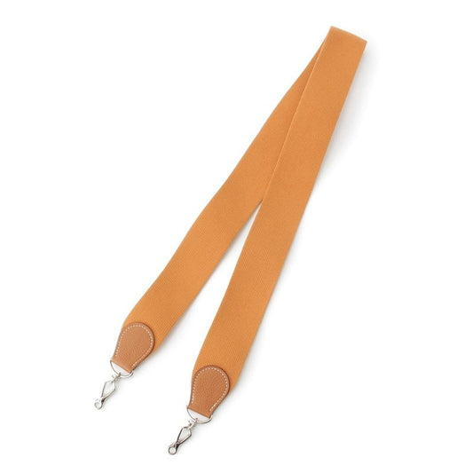 Hermes Evelyn Canvas Leather Silver Hardware Shoulder Strap Gold