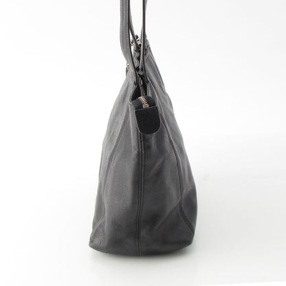 Chanel Caviar Skin Decacoco Shoulder Tote Bag Black