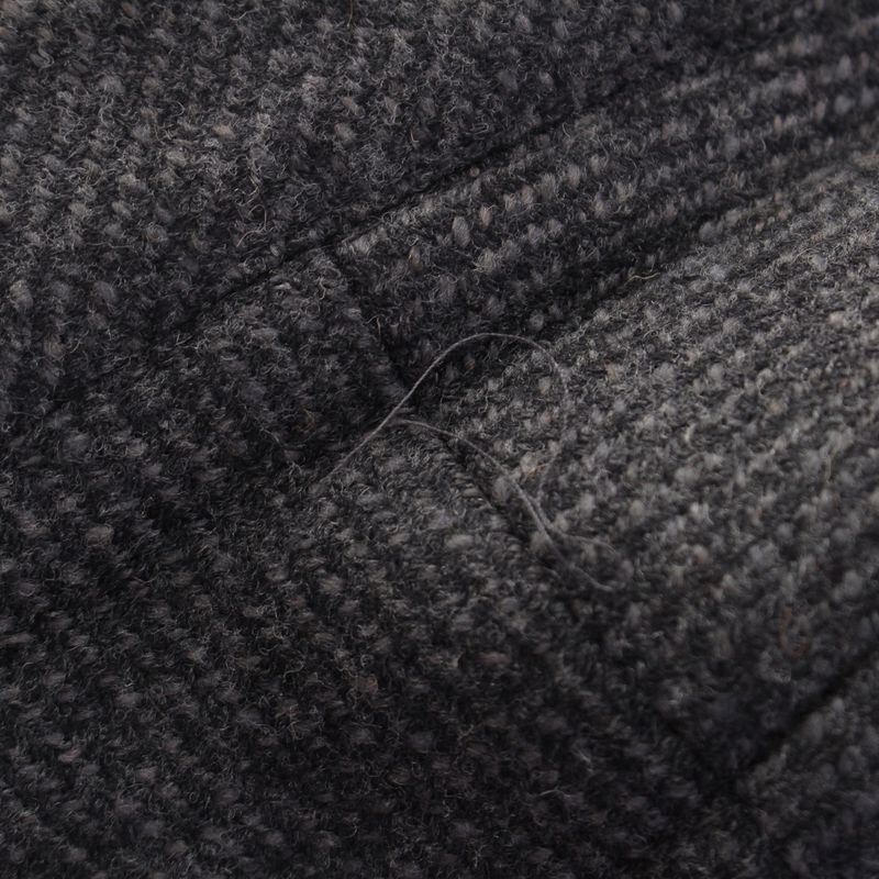 Hermes Wool Cashmere and Camel Margiela Period Belt Coat Outerwear Gray 34