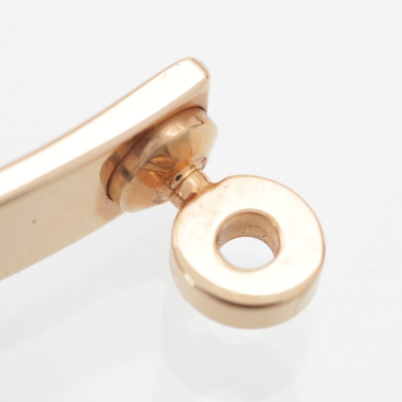 Hermes Kelly PM 750pg Diamond Bracelet Jewelry Gold 23.5g