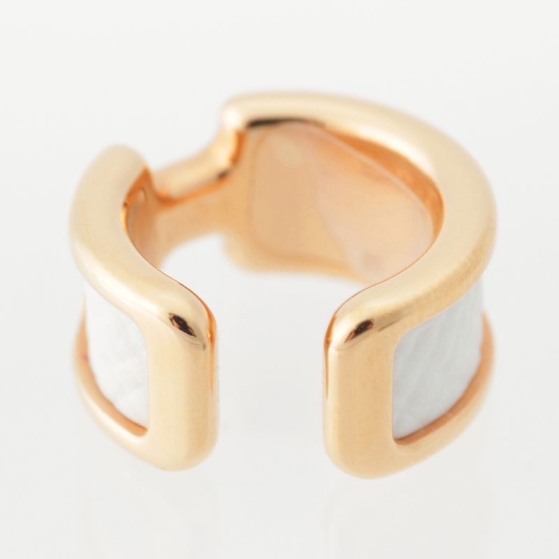 Hermes Olympe PM Ear Cuff Accessory in White Gold