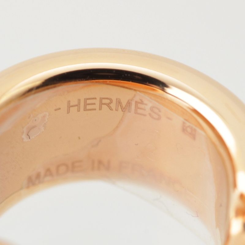 Hermes Olympe PM Ear Cuff Accessory in White Gold