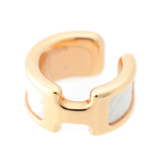 Hermes Olympe PM Ear Cuff Accessory in White Gold