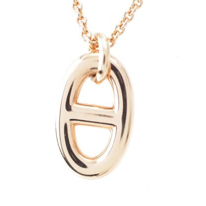 Hermes Chaine D'ancre 750pg Farandole Necklace Accessories Au750 Gold