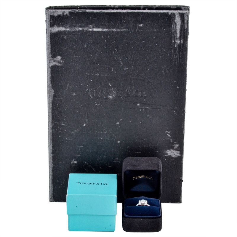 Tiffany & Co Tiffany & Co Ribbon Engagement Ring with Diamonds 0.61ct Approx