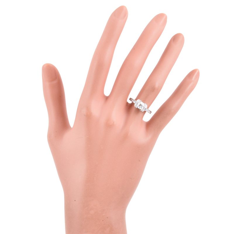 Tiffany & Co Tiffany & Co Ribbon Engagement Ring with Diamonds 0.61ct Approx