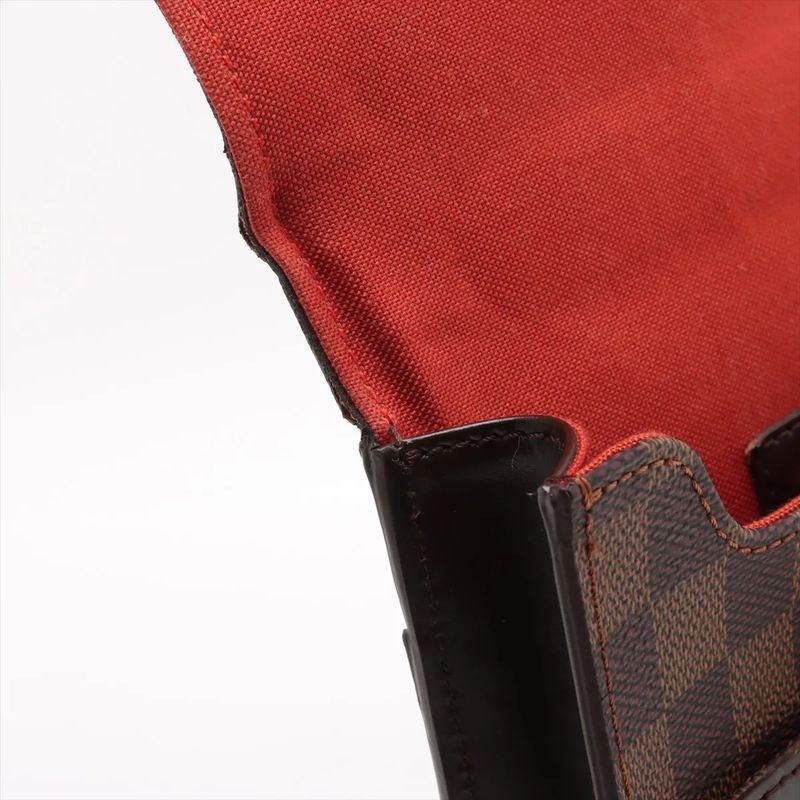 Louis Vuitton Damier Portobello N45271 Leather Shoulder Bag Crossbody Messenger