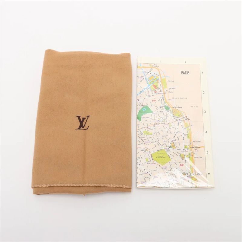 Louis Vuitton Damier Portobello N45271 Leather Shoulder Bag Crossbody Messenger