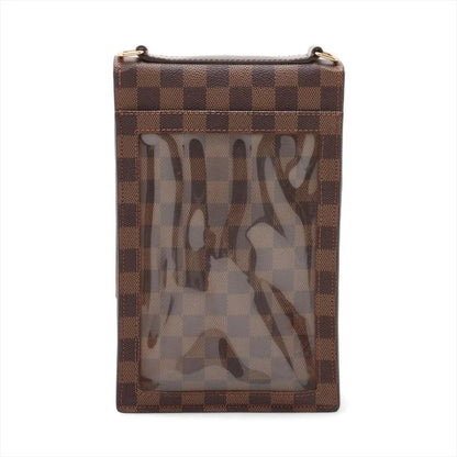 Louis Vuitton Damier Portobello N45271 Leather Shoulder Bag Crossbody Messenger