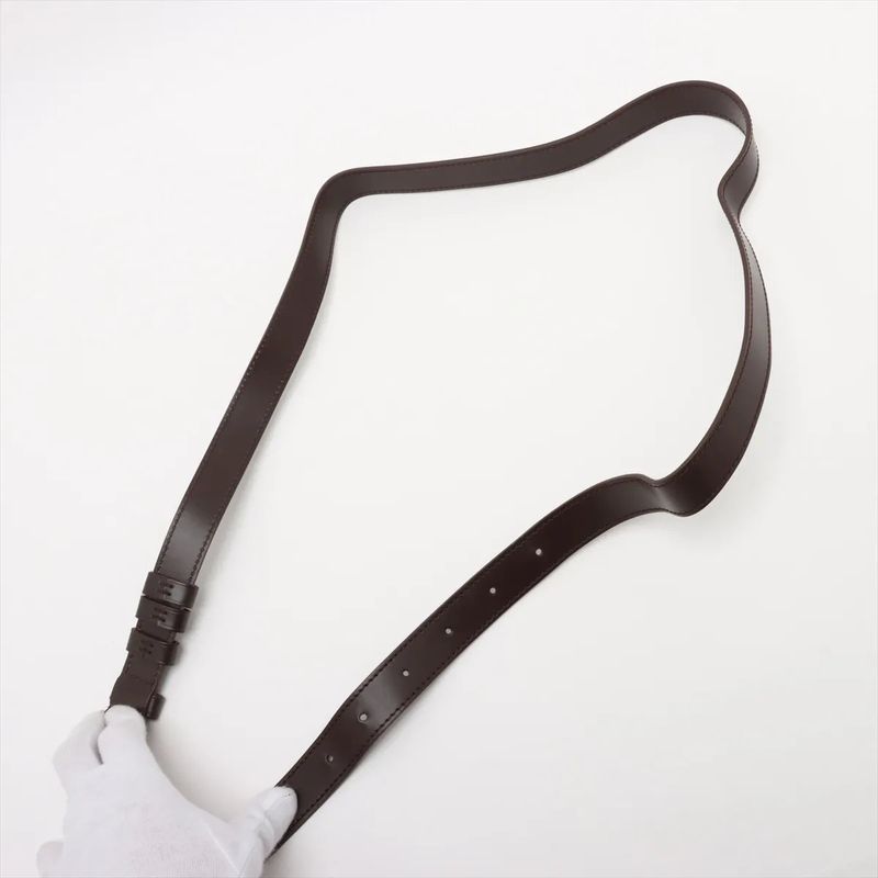 Louis Vuitton Damier Portobello N45271 Leather Shoulder Bag Crossbody Messenger