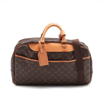 Louis Vuitton Monogram Alizée 24H M41399 Leather 2WAY Boston Bag Crossbody