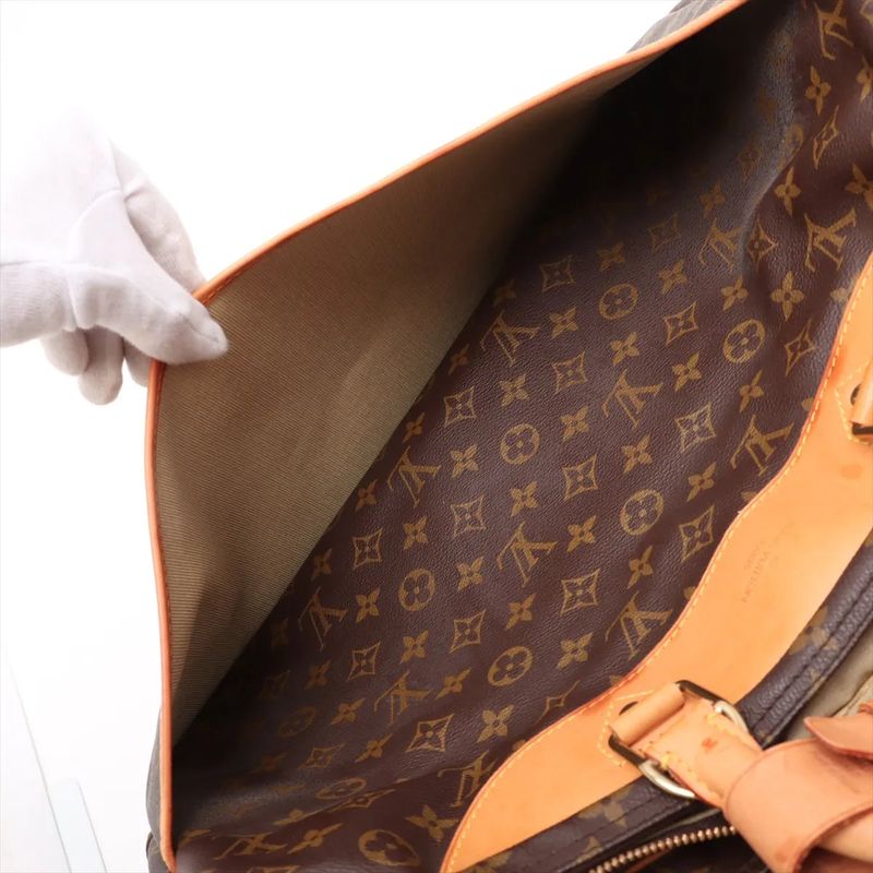 Louis Vuitton Monogram Alizée 24H M41399 Leather 2WAY Boston Bag Crossbody