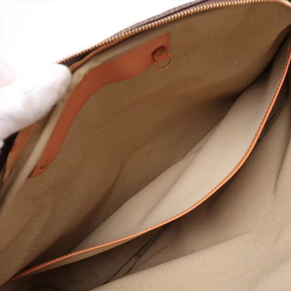 Louis Vuitton Monogram Alizée 24H M41399 Leather 2WAY Boston Bag Crossbody