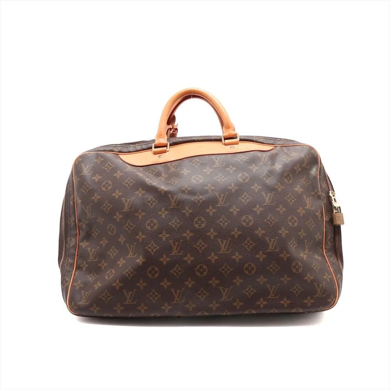 Louis Vuitton Monogram Alizée 24H M41399 Leather 2WAY Boston Bag Crossbody