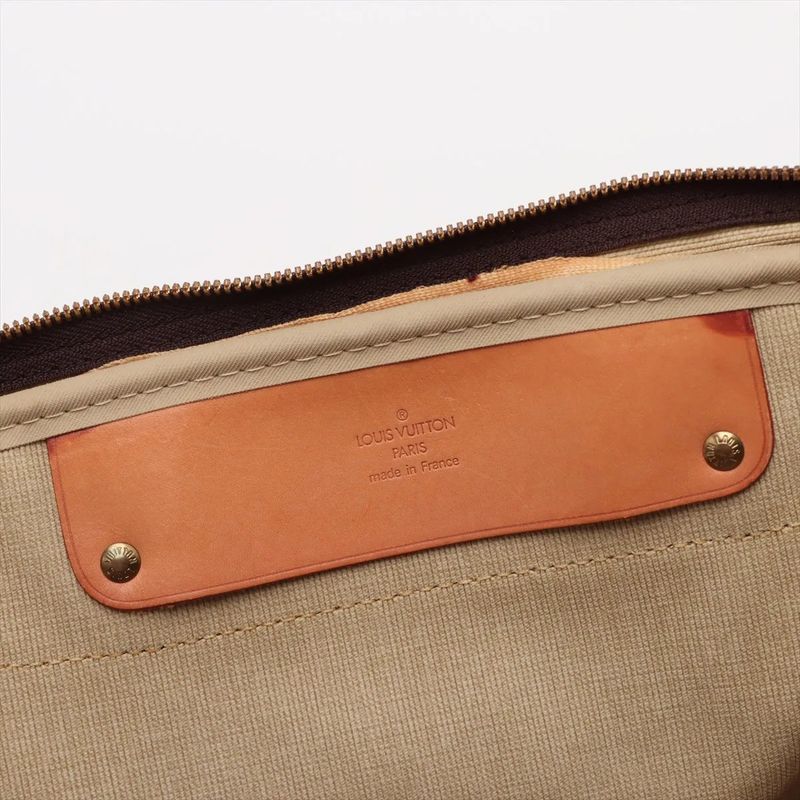 Louis Vuitton Monogram Alizée 24H M41399 Leather 2WAY Boston Bag Crossbody