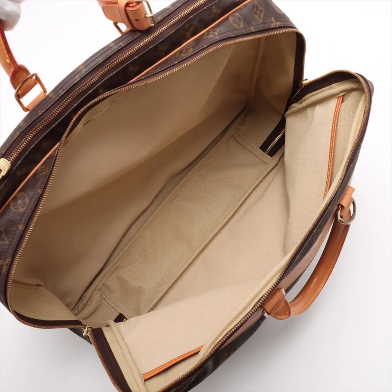 Louis Vuitton Monogram Alizée 24H M41399 Leather 2WAY Boston Bag Crossbody