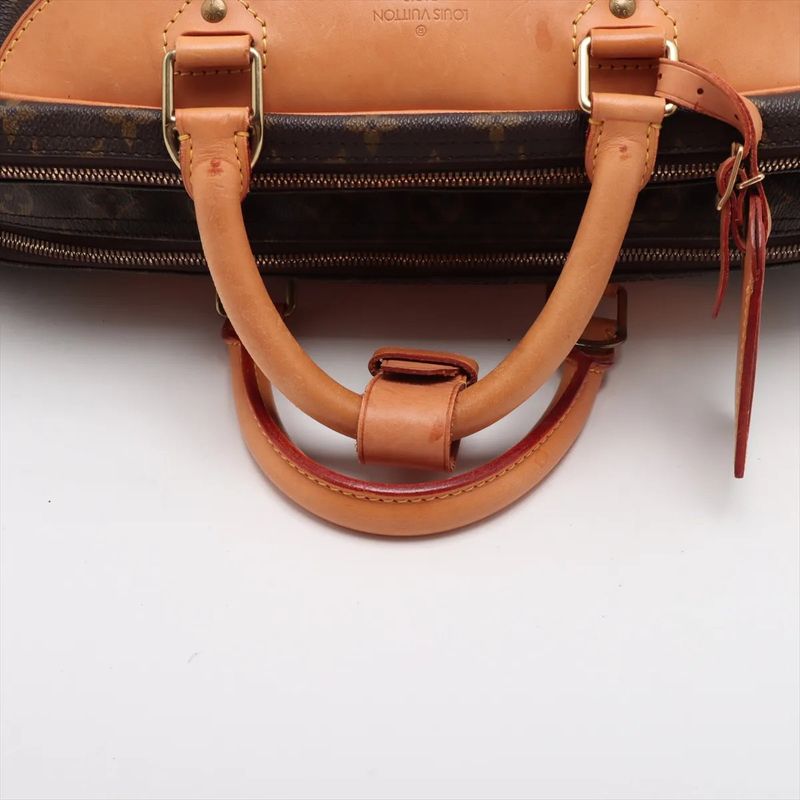 Louis Vuitton Monogram Alizée 24H M41399 Leather 2WAY Boston Bag Crossbody