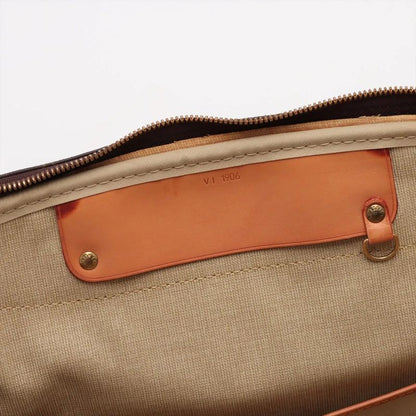 Louis Vuitton Monogram Alizée 24H M41399 Leather 2WAY Boston Bag Crossbody