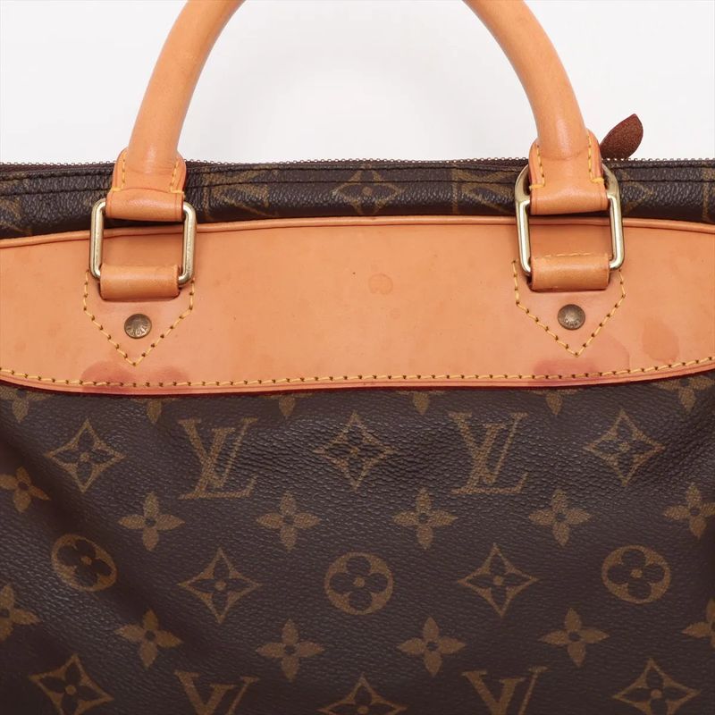 Louis Vuitton Monogram Alizée 24H M41399 Leather 2WAY Boston Bag Crossbody