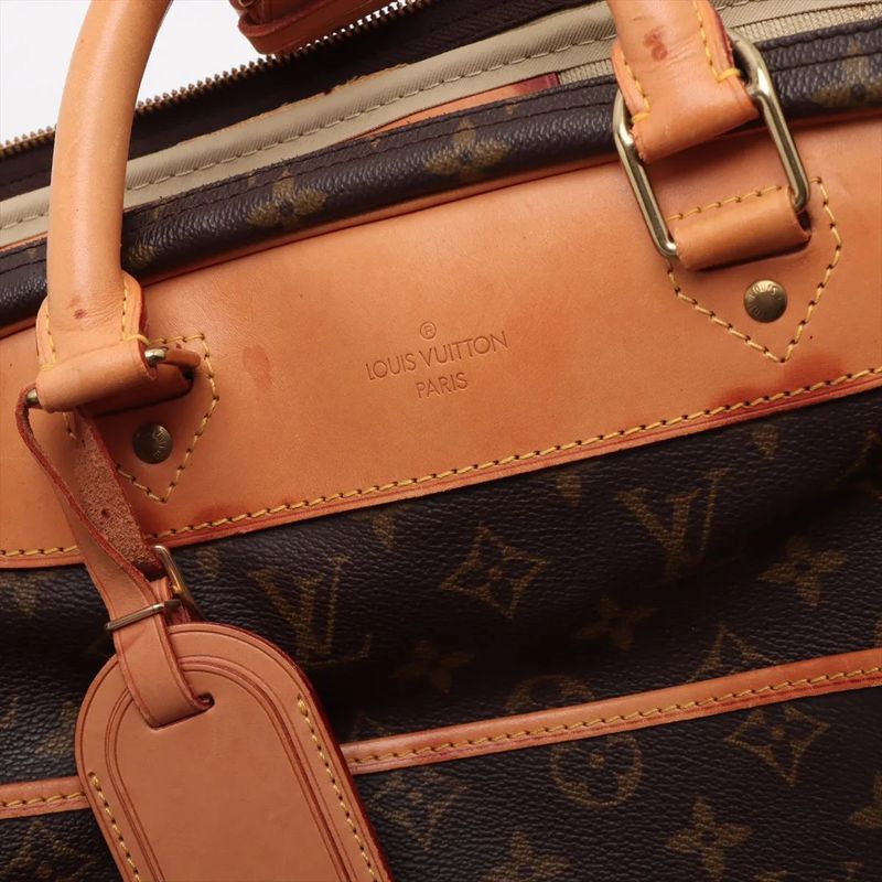 Louis Vuitton Monogram Alizée 24H M41399 Leather 2WAY Boston Bag Crossbody