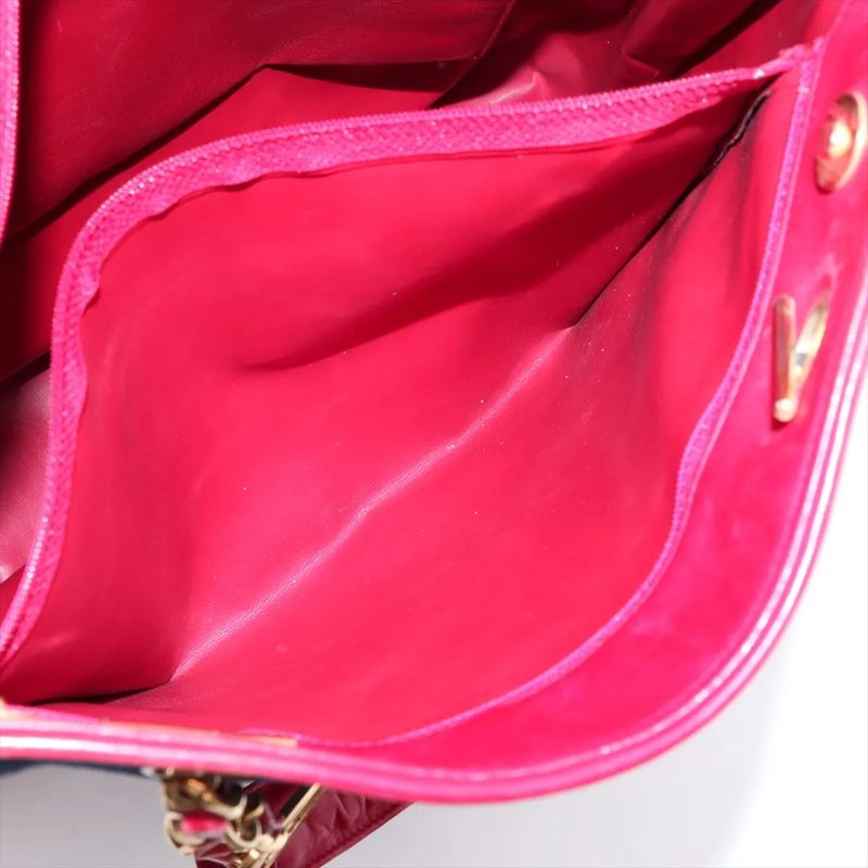 Chanel With Serial Seal Matelasse Denim Red Tote Bag Shoulder Hand A4 Ladies