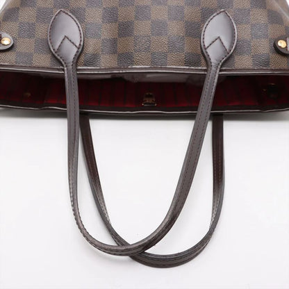 Louis Vuitton Damier Neverfull PM N51109 Leather Tote Bag Shoulder Hand Genuine