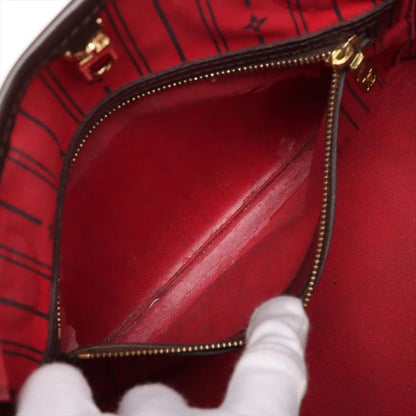 Louis Vuitton Damier Neverfull PM N51109 Leather Tote Bag Shoulder Hand Genuine