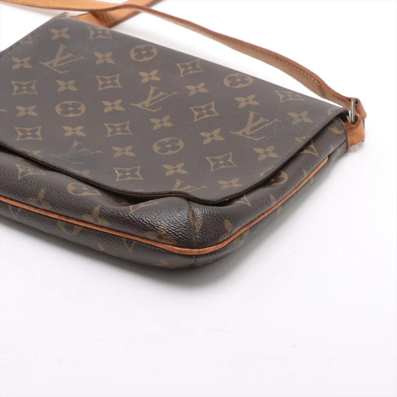Louis Vuitton Monogram Musette Tango M51388 Leather Shoulder Bag Crossbody Hand