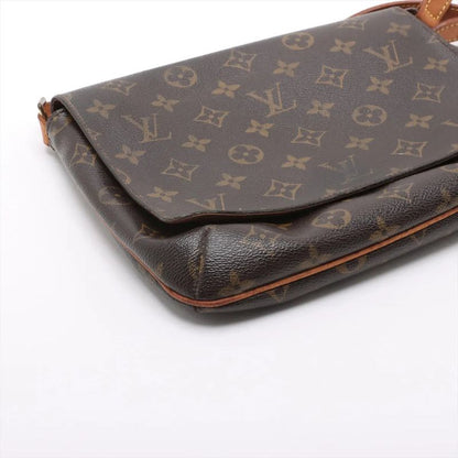 Louis Vuitton Monogram Musette Tango M51388 Leather Shoulder Bag Crossbody Hand