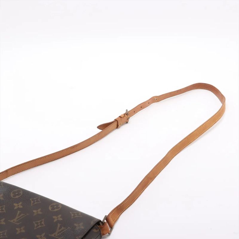 Louis Vuitton Monogram Musette Tango M51388 Leather Shoulder Bag Crossbody Hand