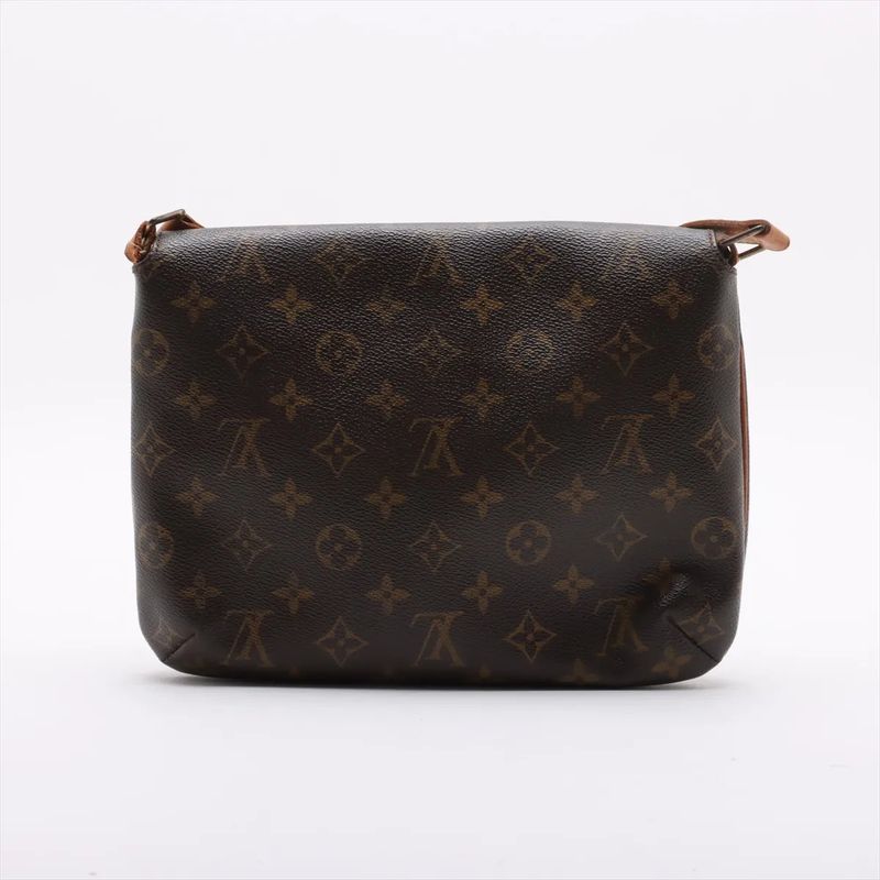Louis Vuitton Monogram Musette Tango M51388 Leather Shoulder Bag Crossbody Hand