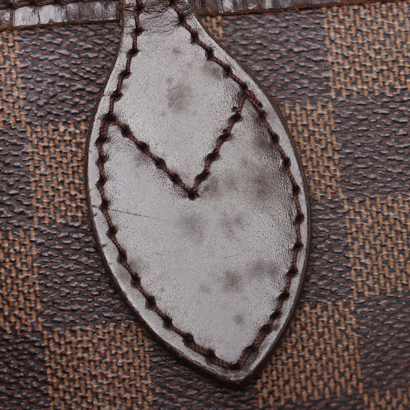 Louis Vuitton Damier Neverfull MM N51105 Leather Tote Bag Shoulder Hand A4