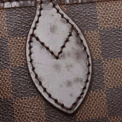 Louis Vuitton Damier Neverfull MM N51105 Leather Tote Bag Shoulder Hand A4