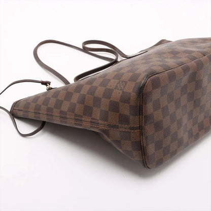 Louis Vuitton Damier Neverfull MM N51105 Leather Tote Bag Shoulder Hand A4