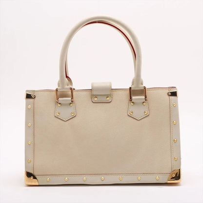 Louis Vuitton Suhari Fabulow Bron M91815 Leather Handbag Tote Genuine Leather