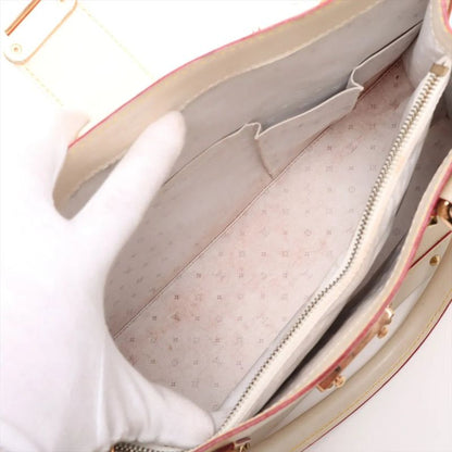 Louis Vuitton Suhari Fabulow Bron M91815 Leather Handbag Tote Genuine Leather