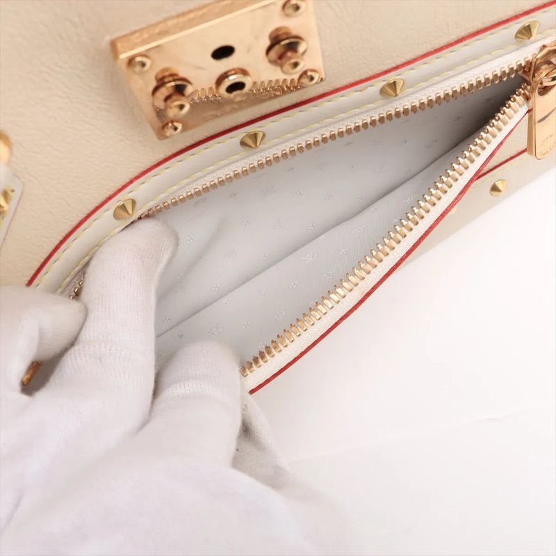 Louis Vuitton Suhari Fabulow Bron M91815 Leather Handbag Tote Genuine Leather