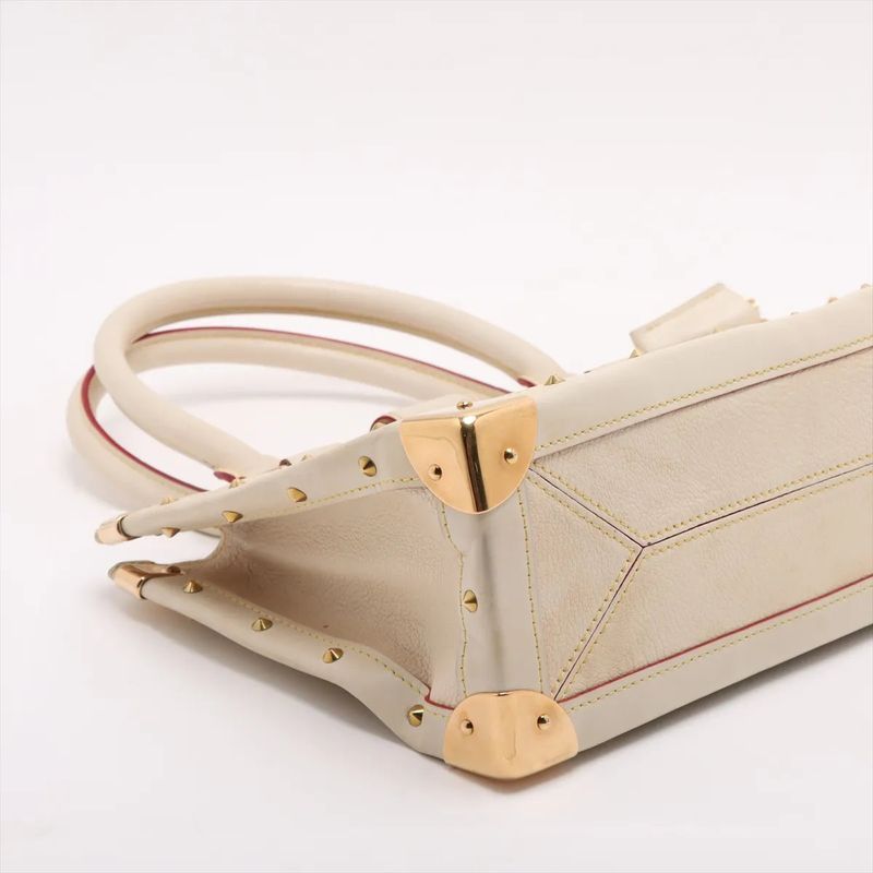 Louis Vuitton Suhari Fabulow Bron M91815 Leather Handbag Tote Genuine Leather