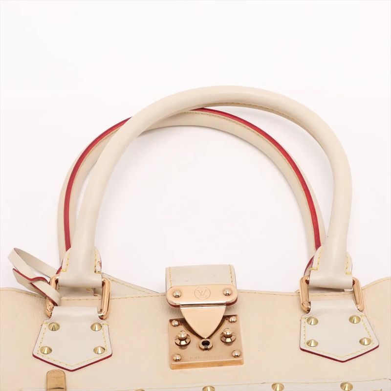 Louis Vuitton Suhari Fabulow Bron M91815 Leather Handbag Tote Genuine Leather