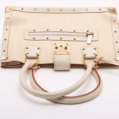 Louis Vuitton Suhari Fabulow Bron M91815 Leather Handbag Tote Genuine Leather