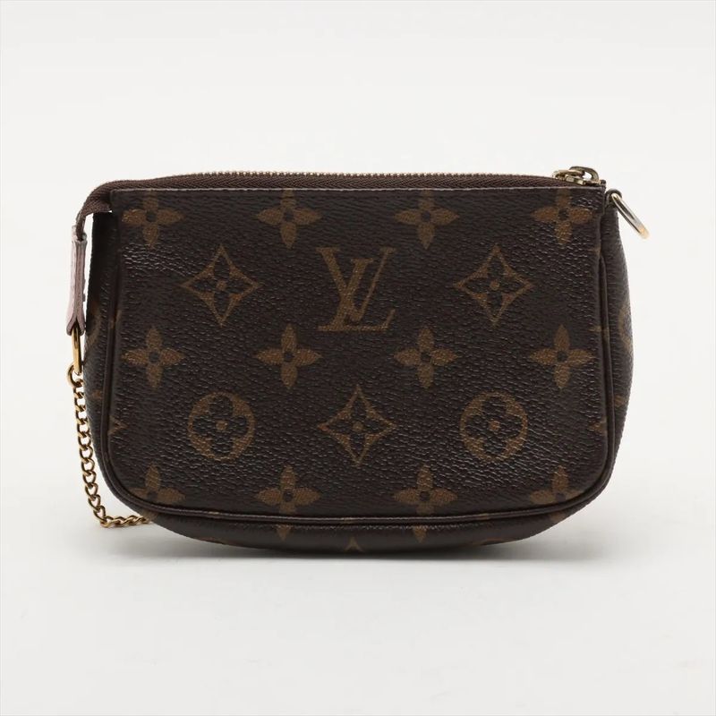 Louis Vuitton Monogram Vivienne Mini Pochette Accessoire M45905 Pouch Handbag