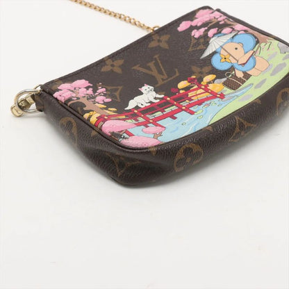 Louis Vuitton Monogram Vivienne Mini Pochette Accessoire M45905 Pouch Handbag