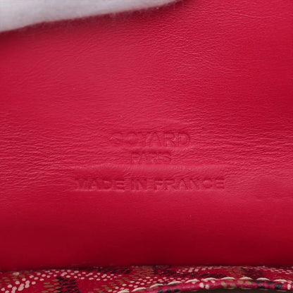 Goyard Saint Louis Junior Red Leather Handbag Tote Brand Genuine Leather Ladies