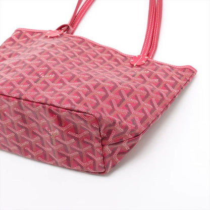 Goyard Saint Louis Junior Red Leather Handbag Tote Brand Genuine Leather Ladies