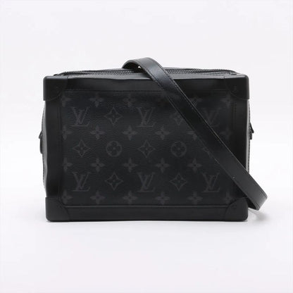 Louis Vuitton Monogram Eclipse Soft Trunk M44730 Shoulder Bag Crossbody Genuine