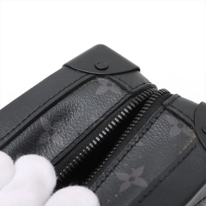 Louis Vuitton Monogram Eclipse Soft Trunk M44730 Shoulder Bag Crossbody Genuine