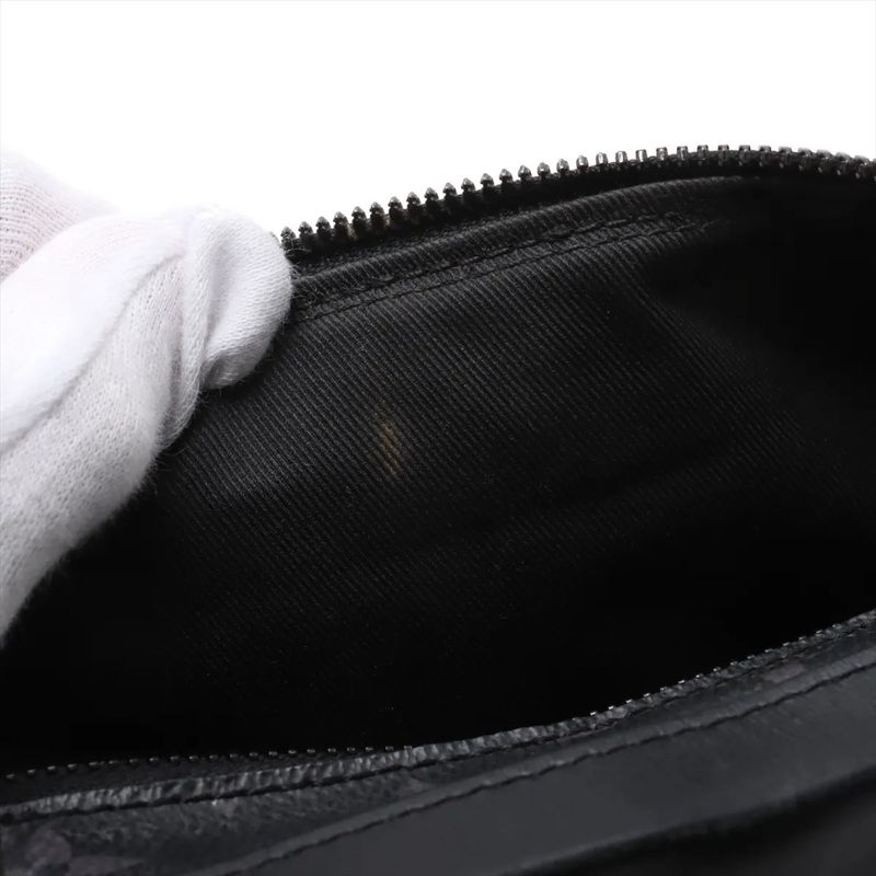 Louis Vuitton Monogram Eclipse Soft Trunk M44730 Shoulder Bag Crossbody Genuine